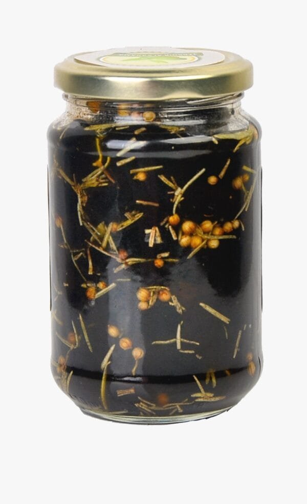 320g Olives noires marinées à l'huile d'olive زيتون أسود مخلل بزيت الزيتون - Imagen 2