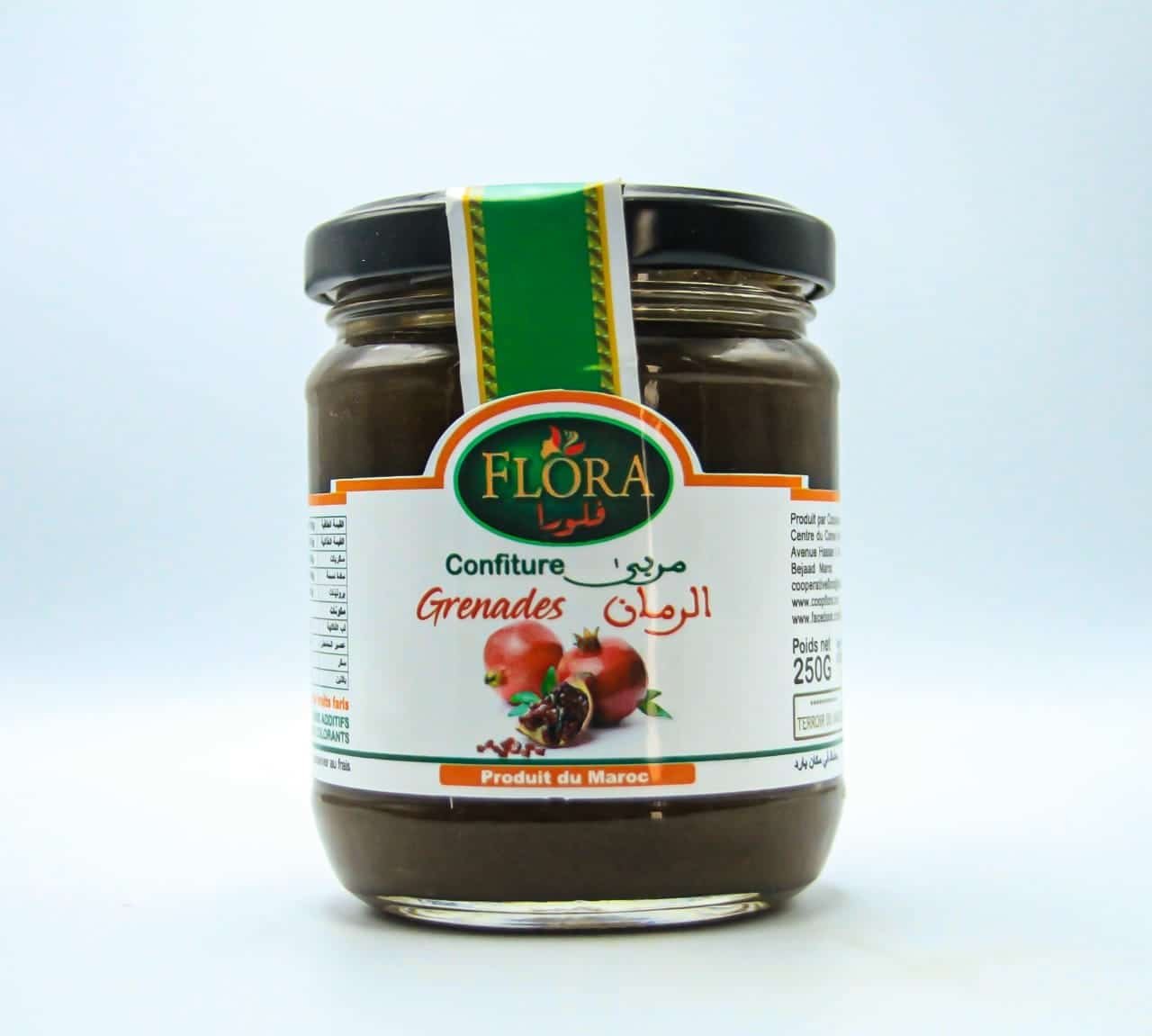 pomegranate jam Confiture de Grenades 250g - Image 1